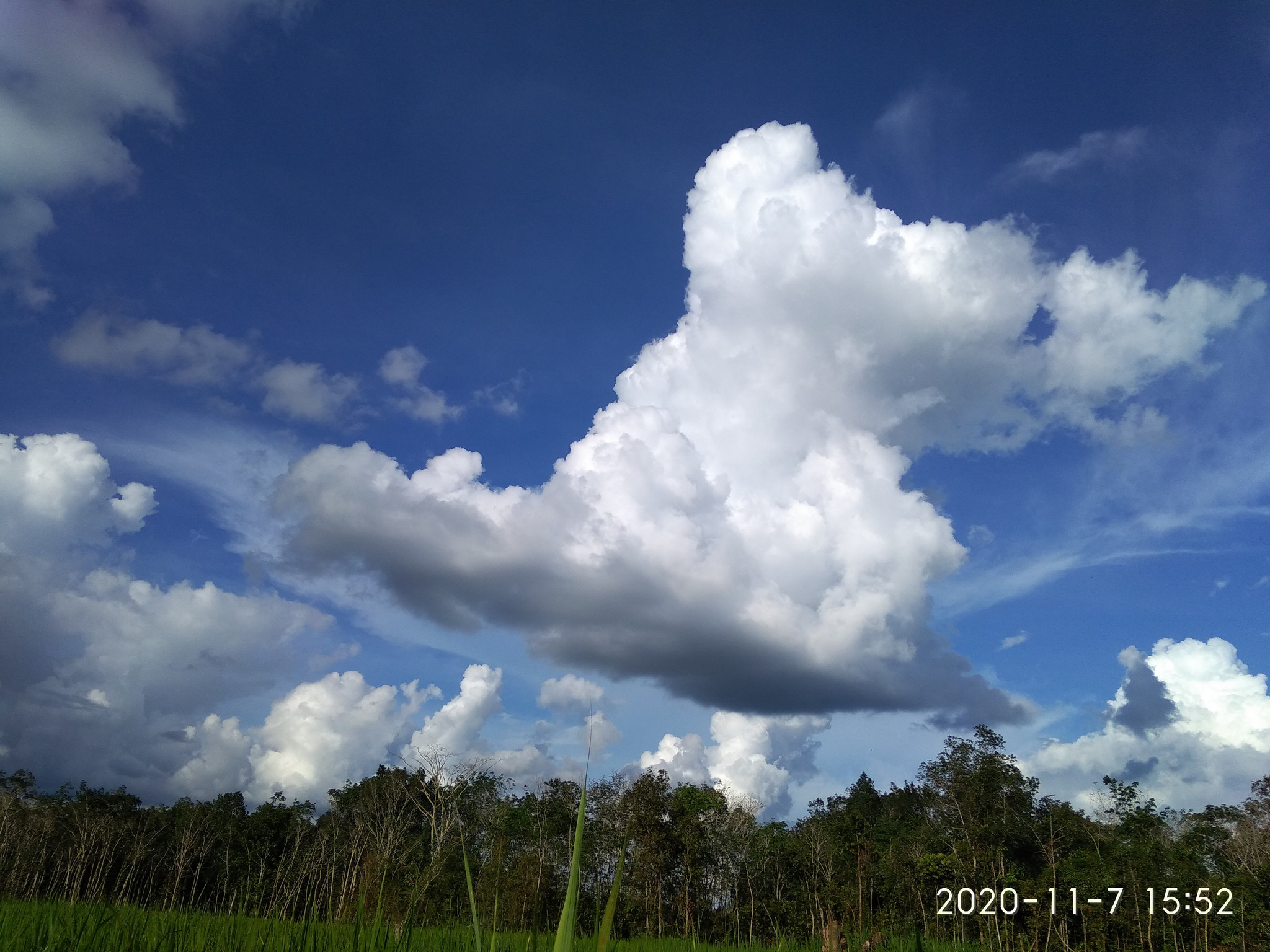 Pemandangan Awan Putuh